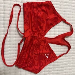 Gymshark Red Crop Top